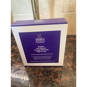 KIEHL'S Retinol fast release wrinkle reducing night serum $88 New in Box